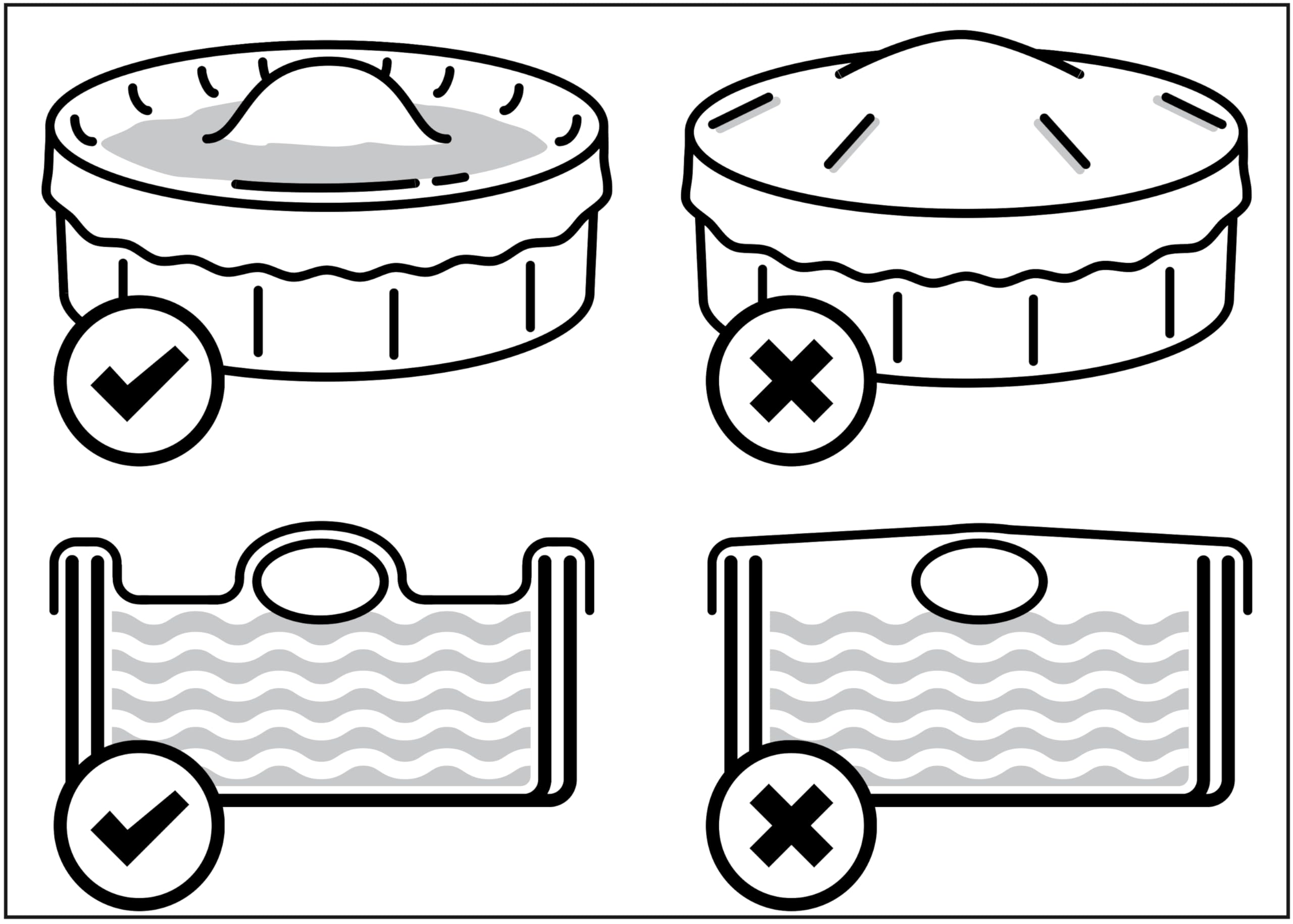 Robelle pool cover packaging for storage