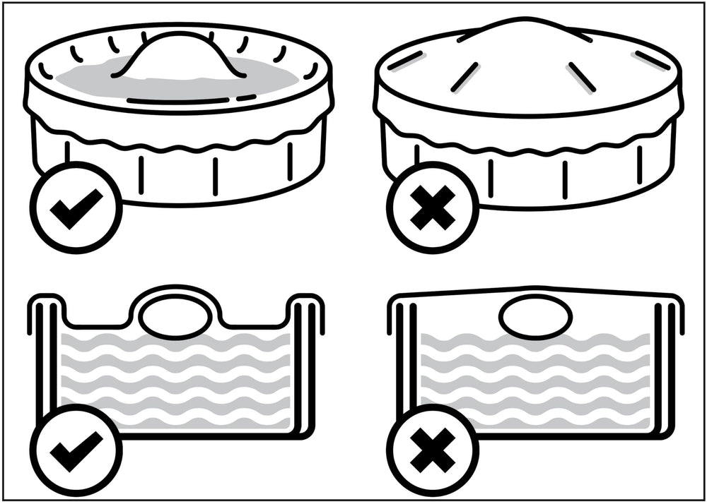 Robelle pool cover packaging for storage