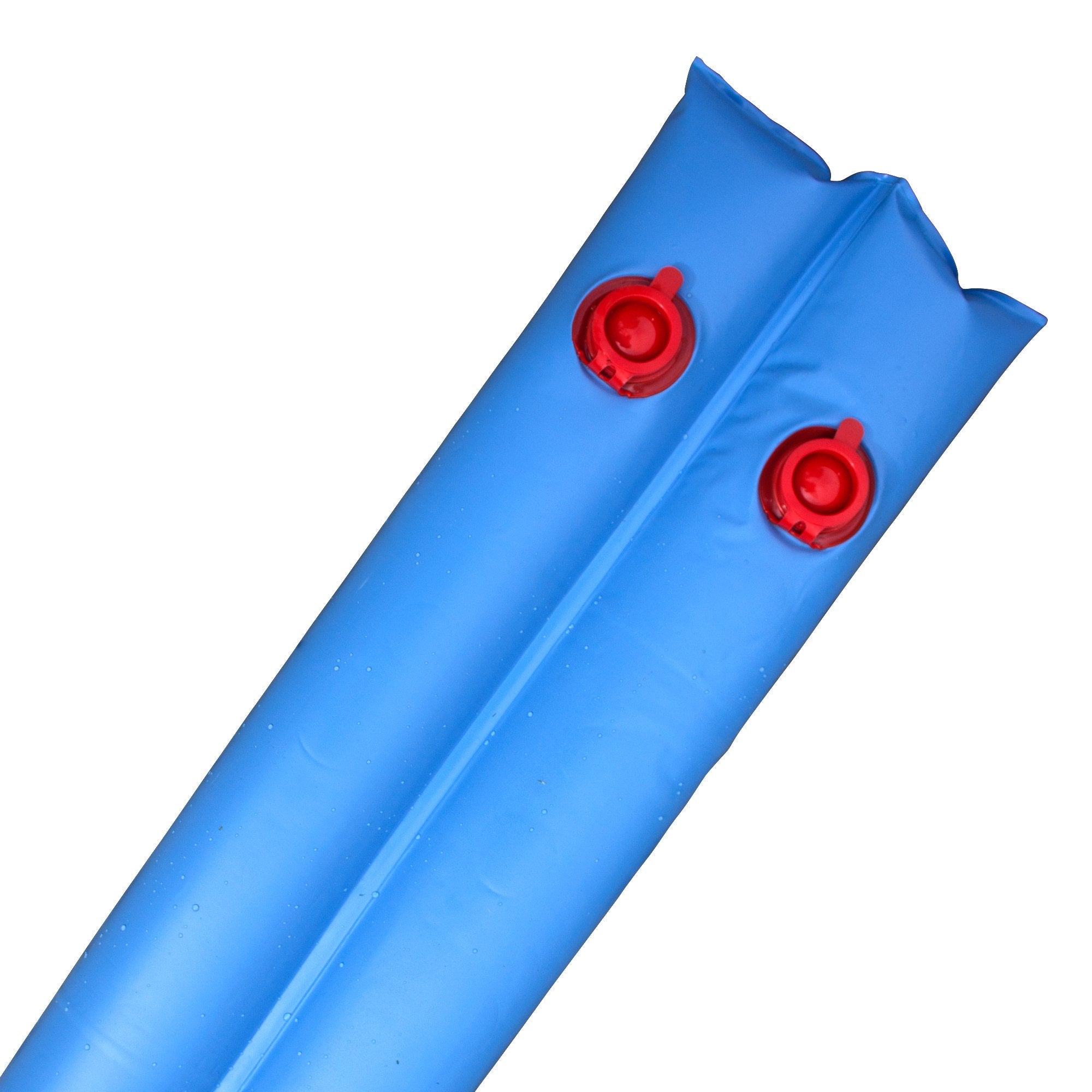 Robelle pool cover weight with fill valve and double chamber design