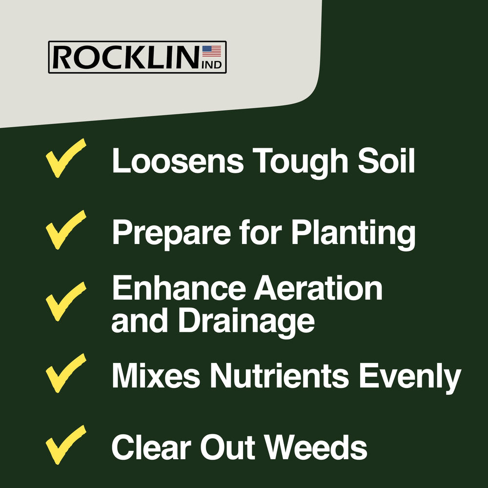 Rocklin Industry Large Radius Hook Cultivator with packaging