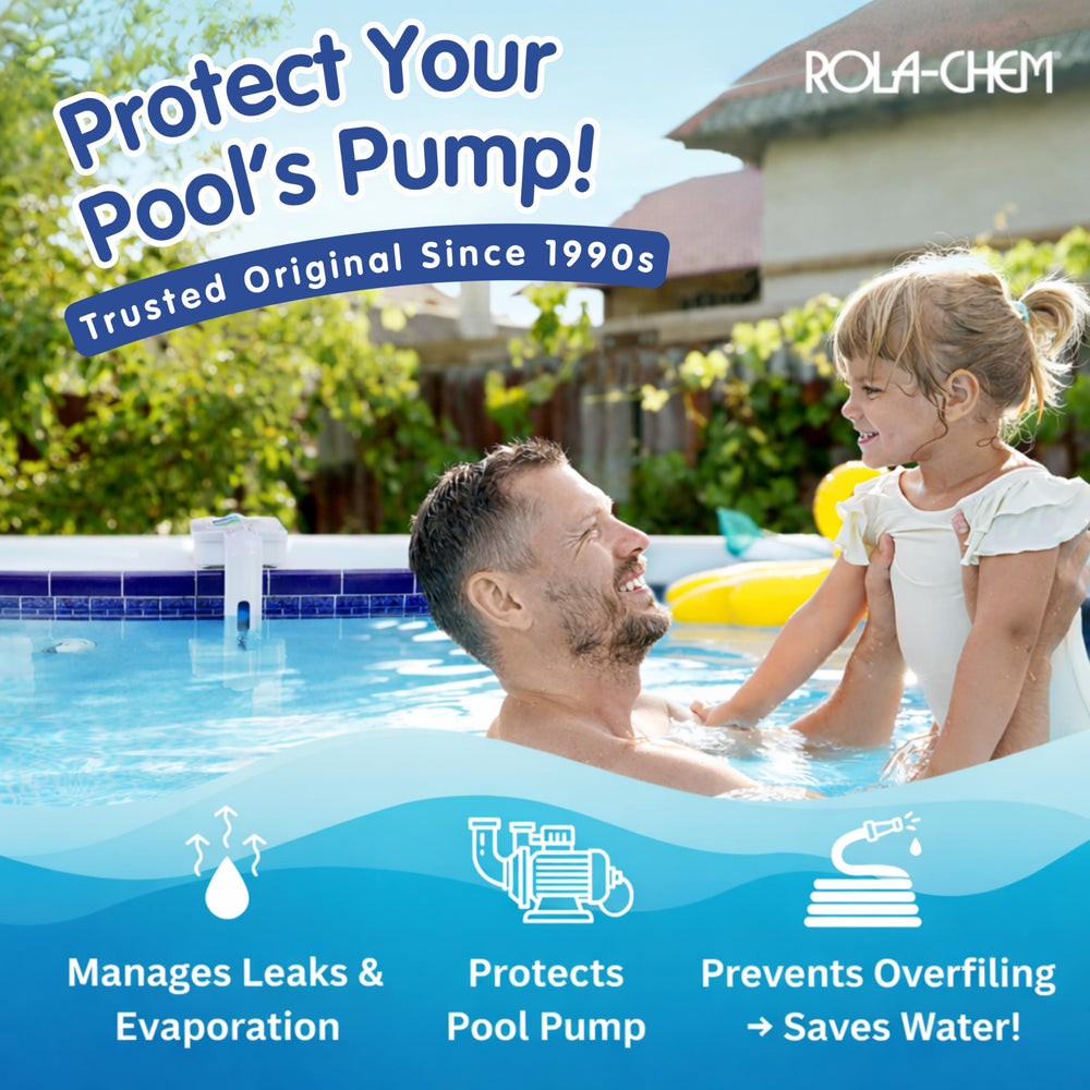 Rola-Chem M-3000 Pool Sentry setup process with high-pressure hose