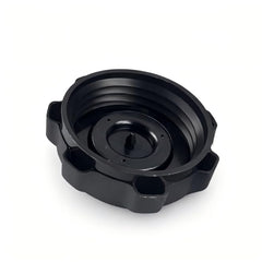 Rolvyns fuel gas tank cap installed on lawn mower