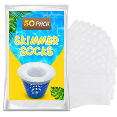 ROMIVO pool filter skimmer socks pack of 50