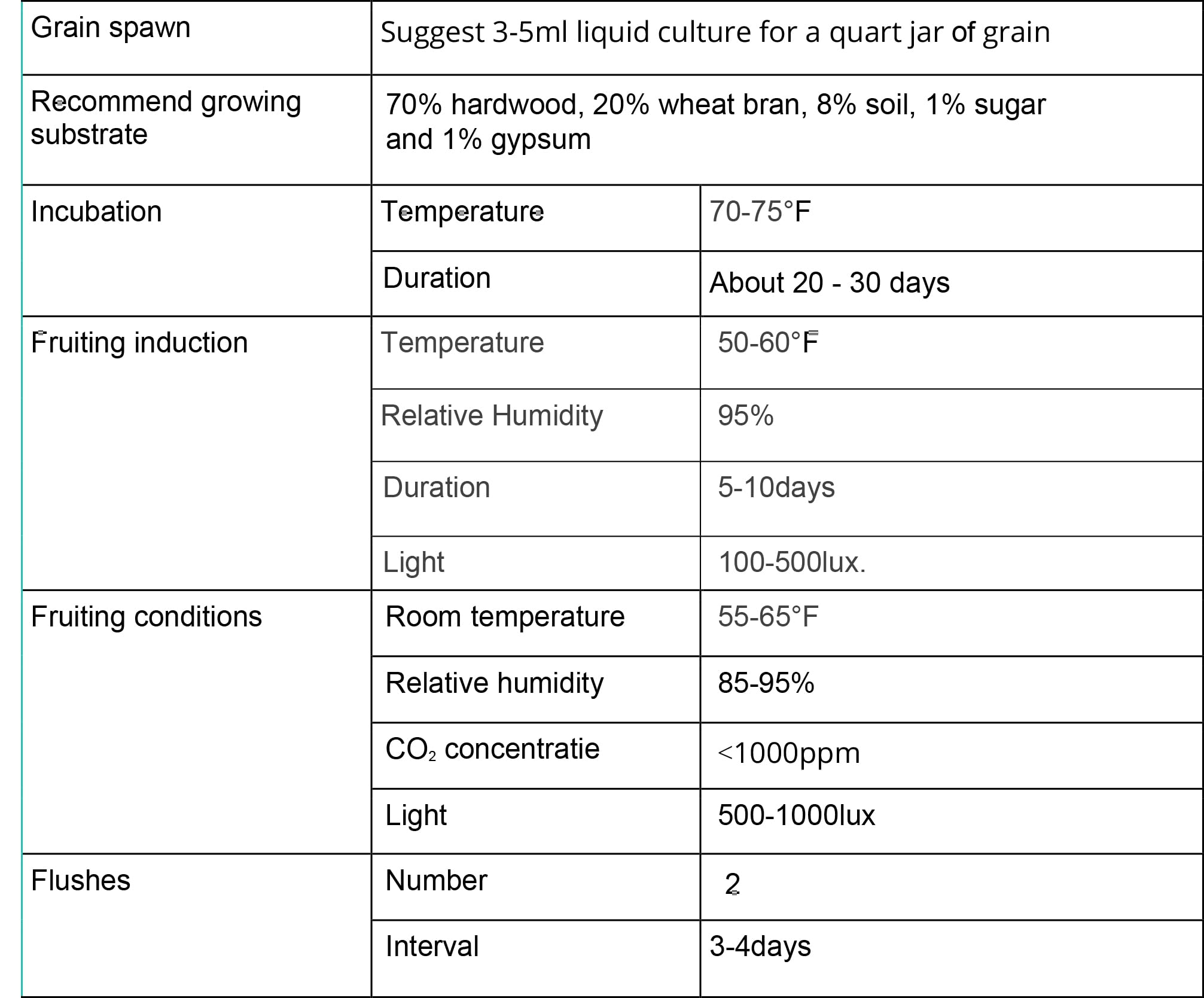 Root Mushroom Farm Maitake liquid culture in usage