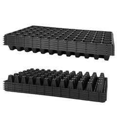 RooTrimmer 72 Cell Seed Tray front view with plug included