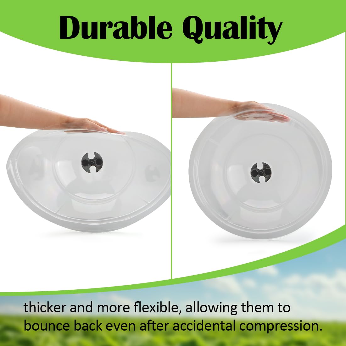 RooTrimmer Garden Cloches with saucer included