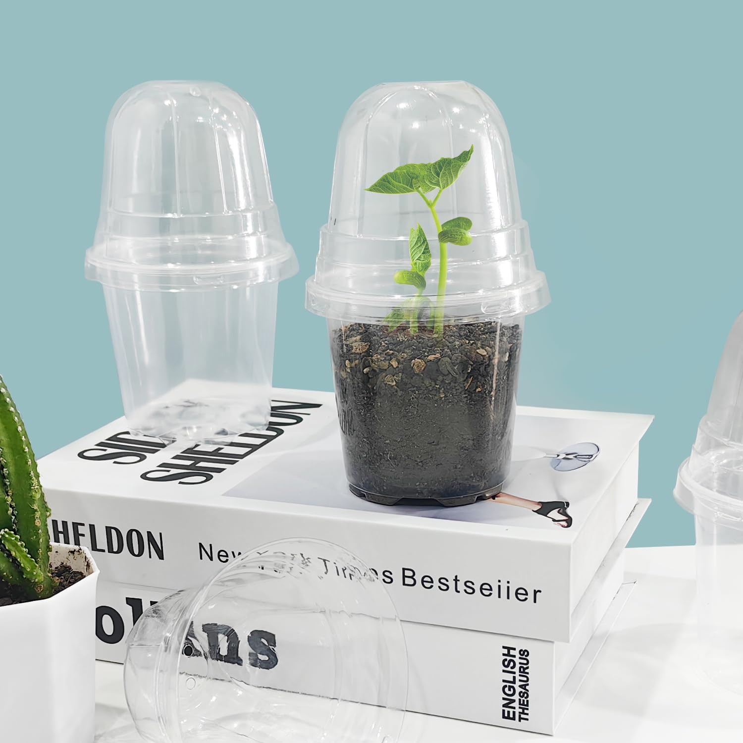 RooTrimmer nursery pot package showing 40 pots