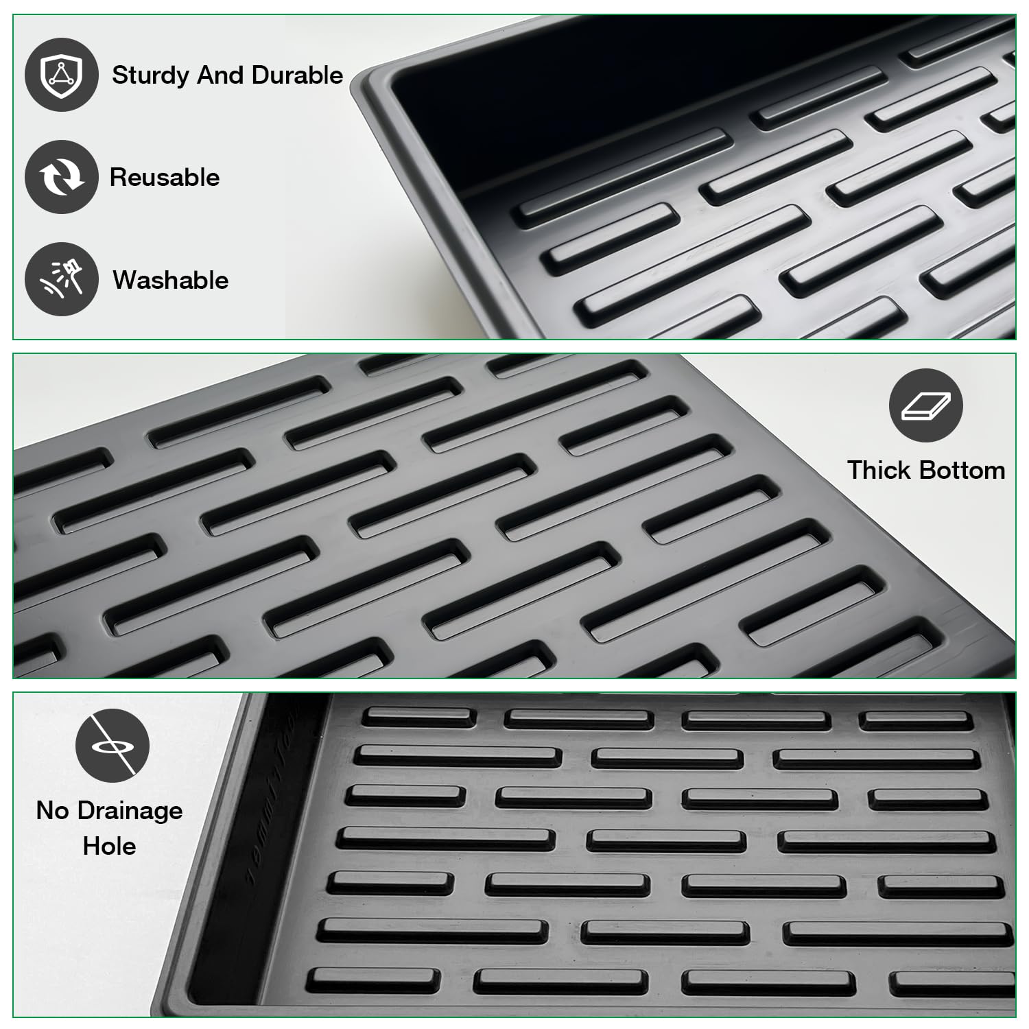 RooTrimmer Seed Starter Tray stacked for storage