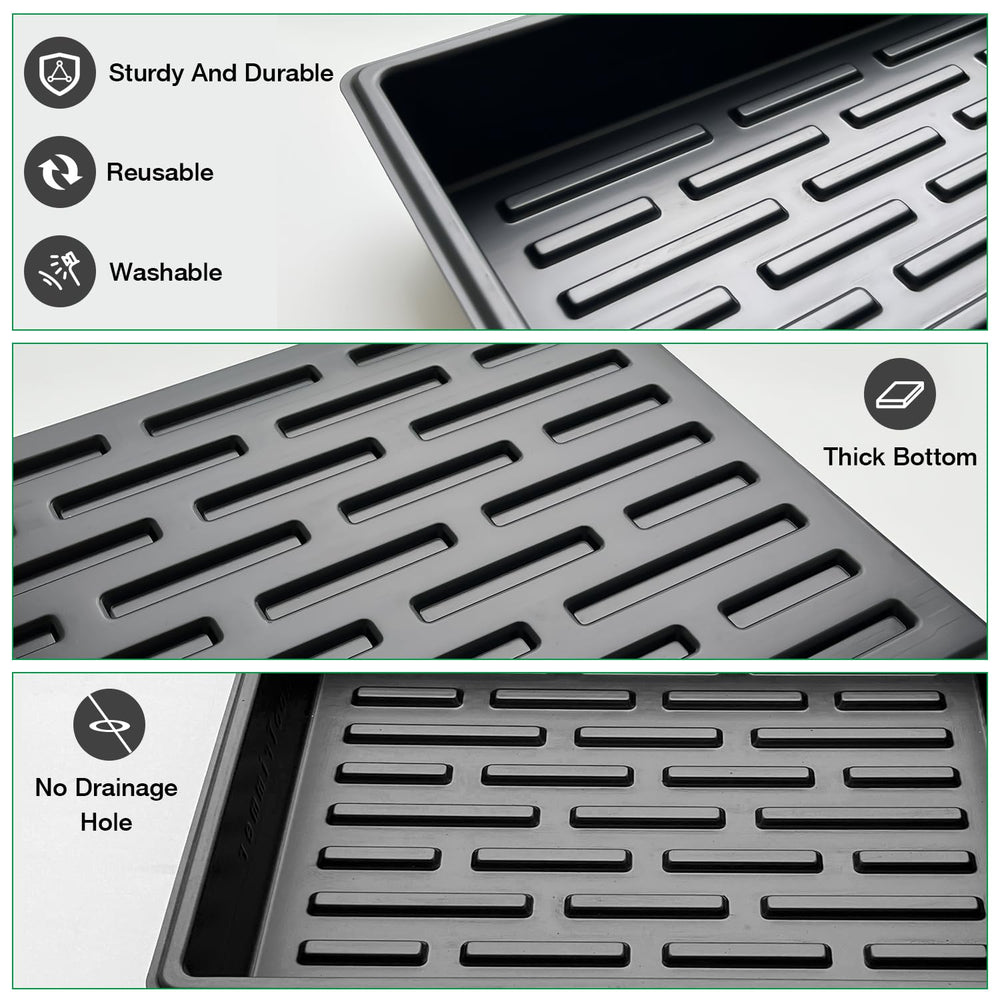 RooTrimmer Seed Starter Tray stacked for storage