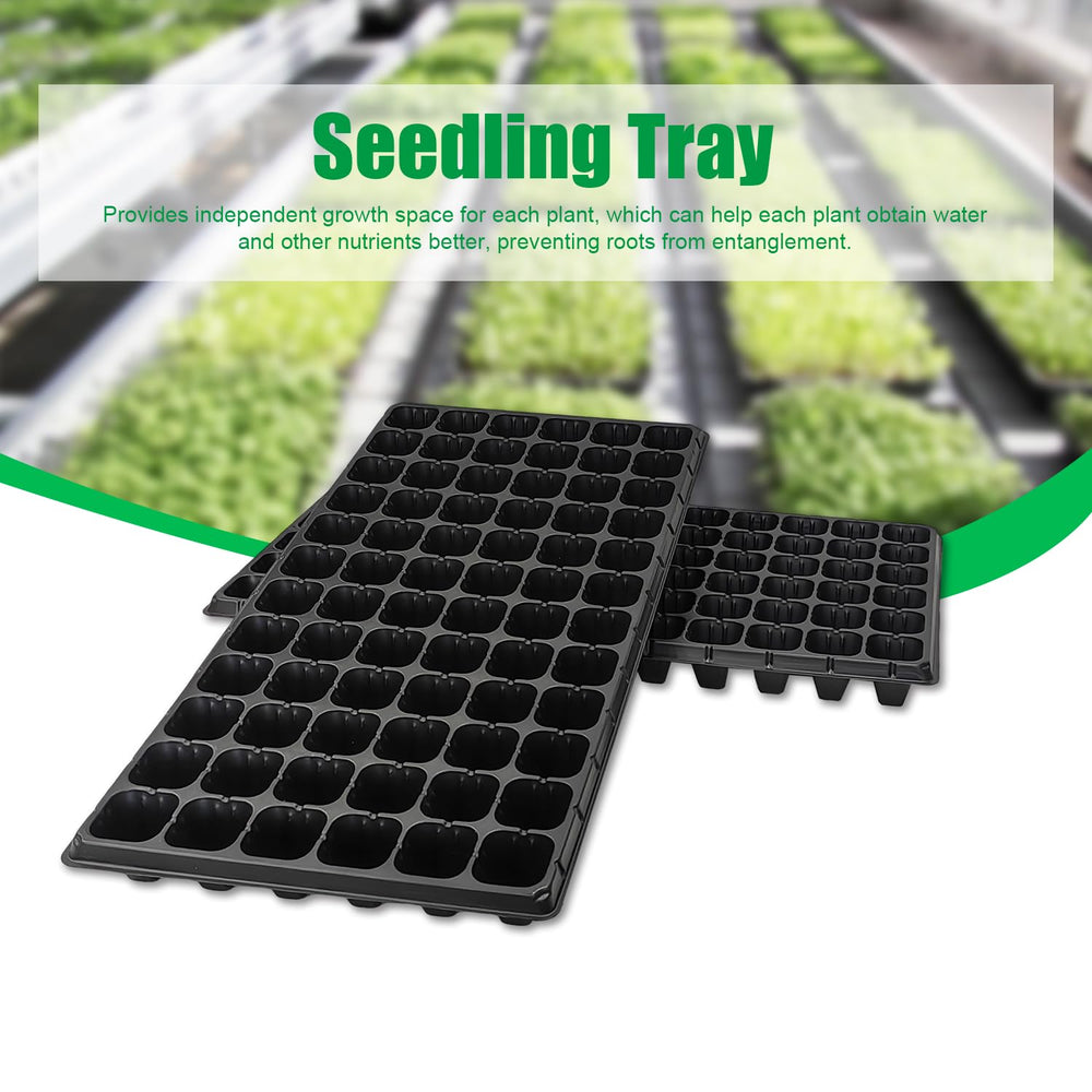RooTrimmer seed trays stacked for storage
