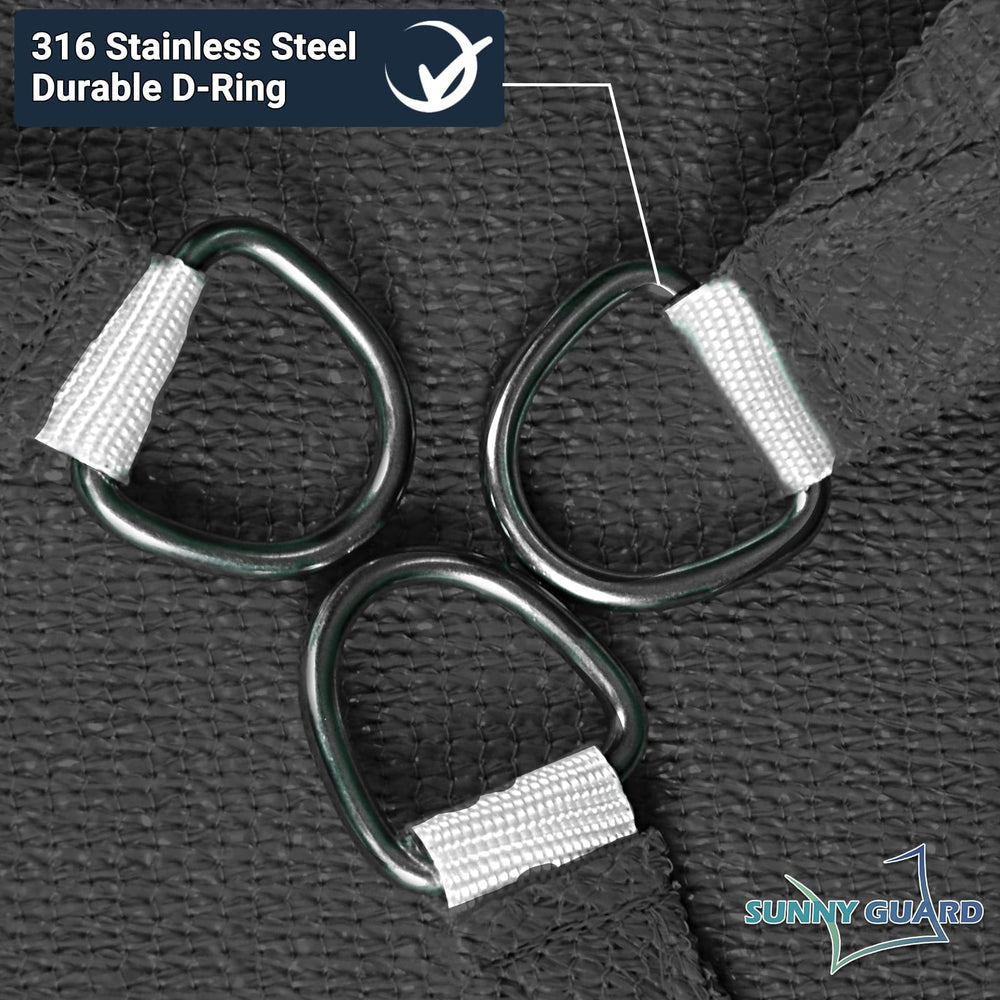Ropes included with SUNNY GUARD Shade Sail