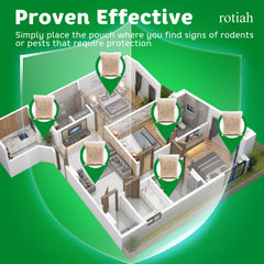 ROTIAH Pest Repellent Pouches used in kitchen corner
