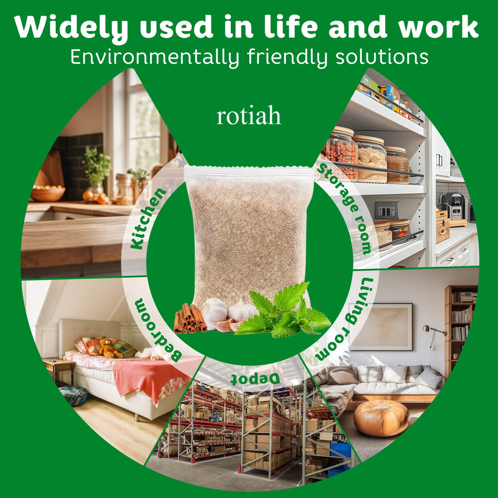 ROTIAH Pest Repellent Pouches with peppermint scent