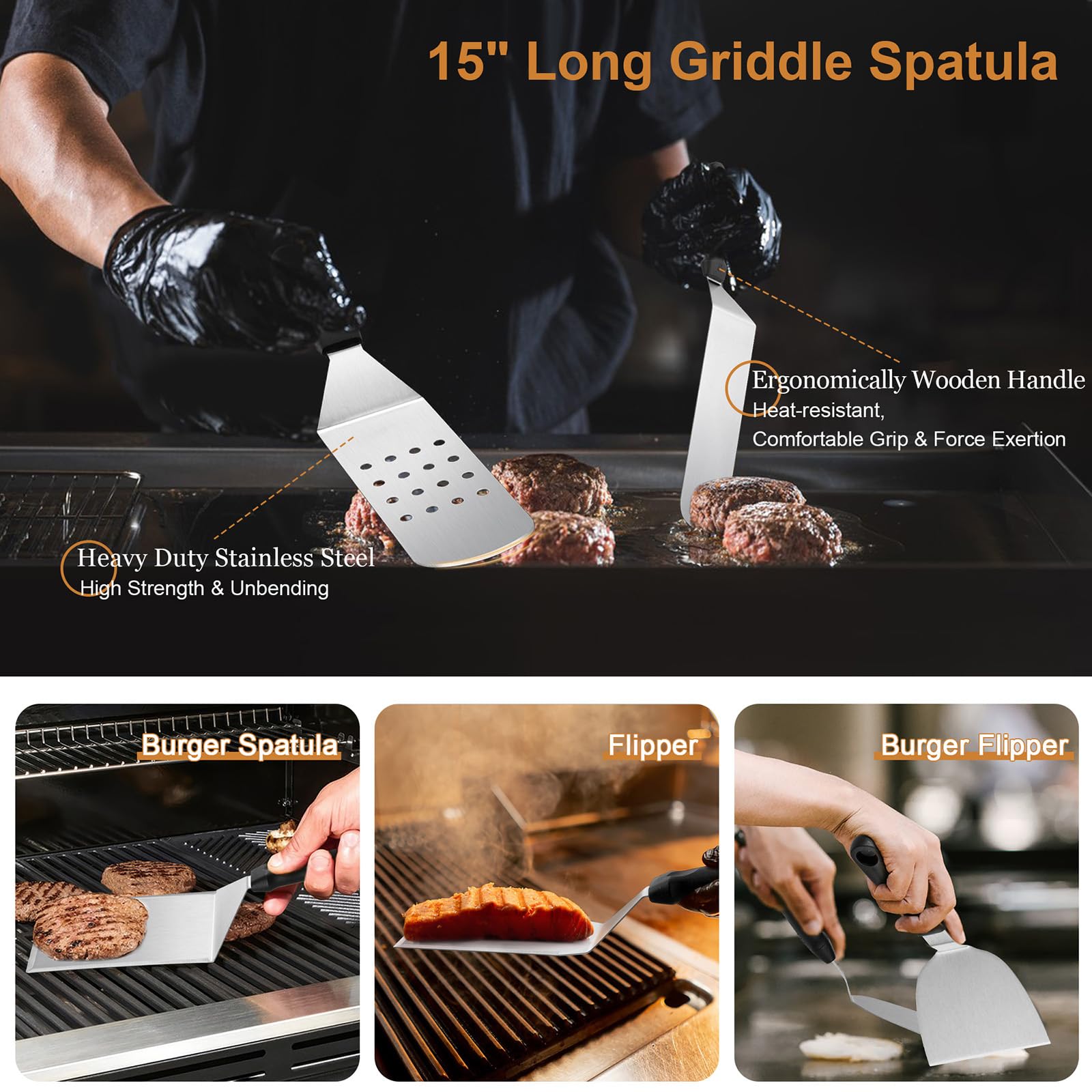 Round cast iron burger press from Leonyo kit