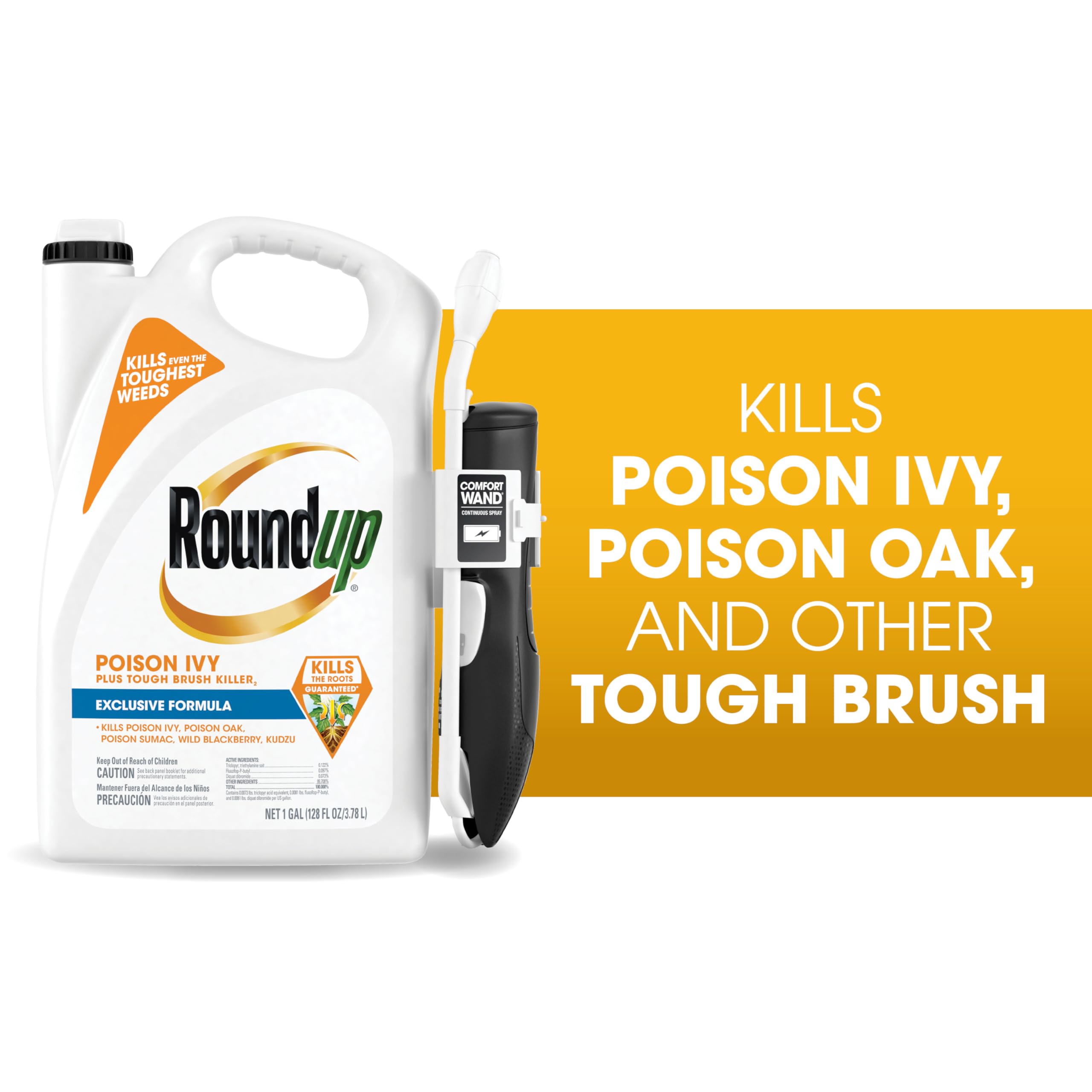 Roundup Poison Ivy Plus Tough Brush Killer 2 packaging details