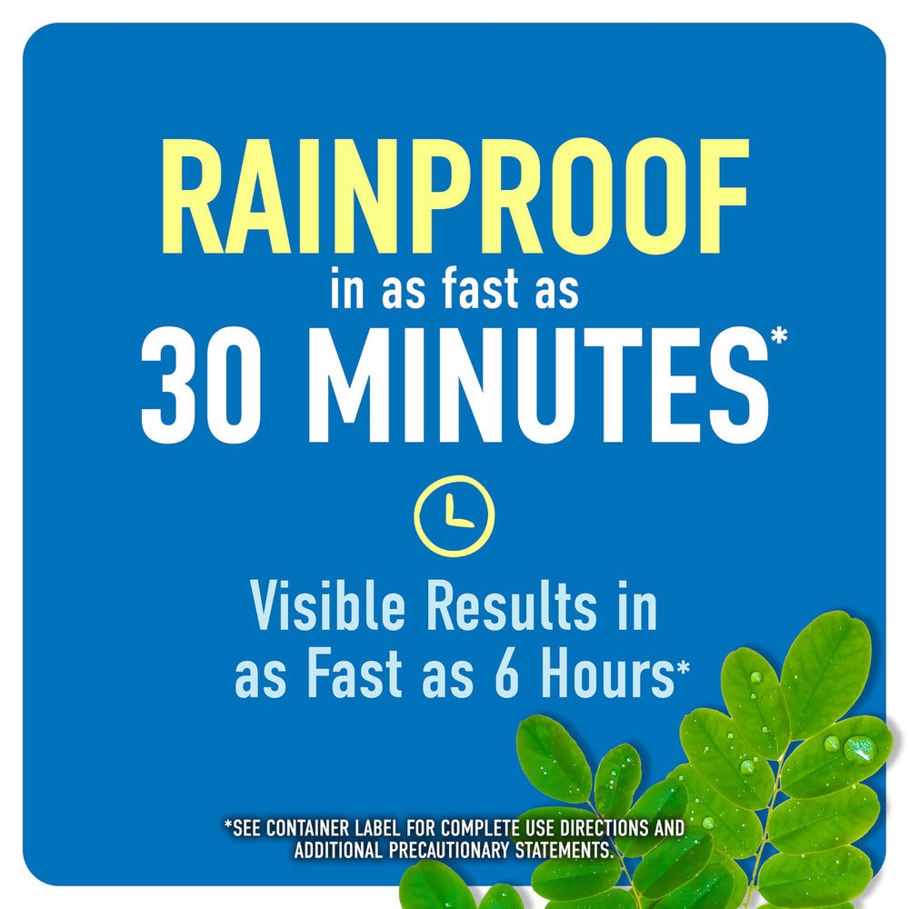 Roundup Weed & Grass Killer₄ Refill displayed in a garden