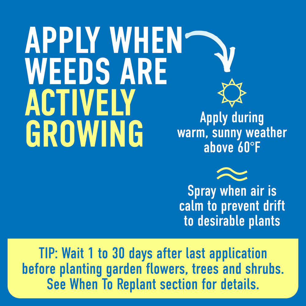 Roundup Weed & Grass Killer₄ Refill label with ingredients