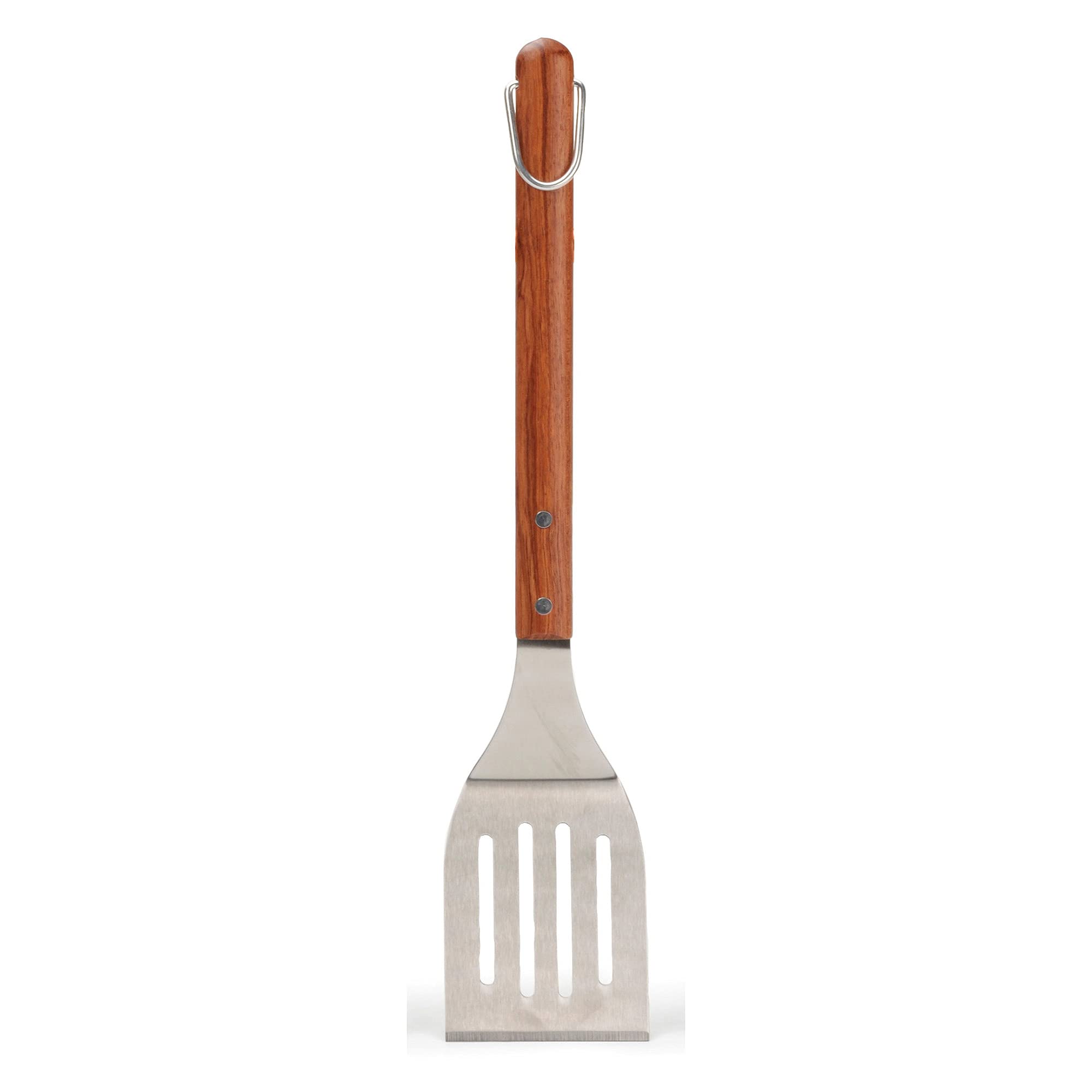 RSVP International BBQ Grill Spatula Flipper 18" with rosewood handle