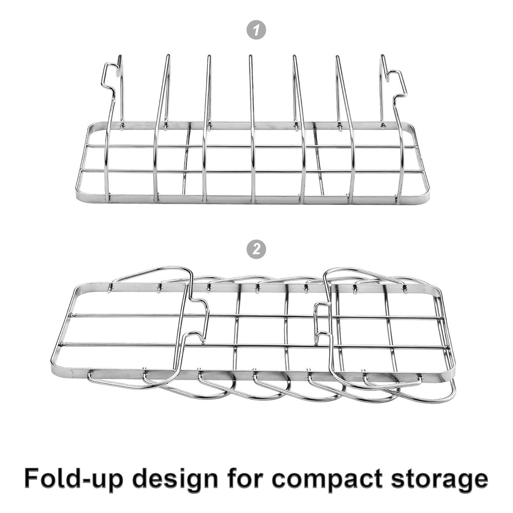 RTT Rib Rack close-up showing even cooking design