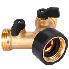 Rubber washers included with Sanpaint Garden Hose Splitter