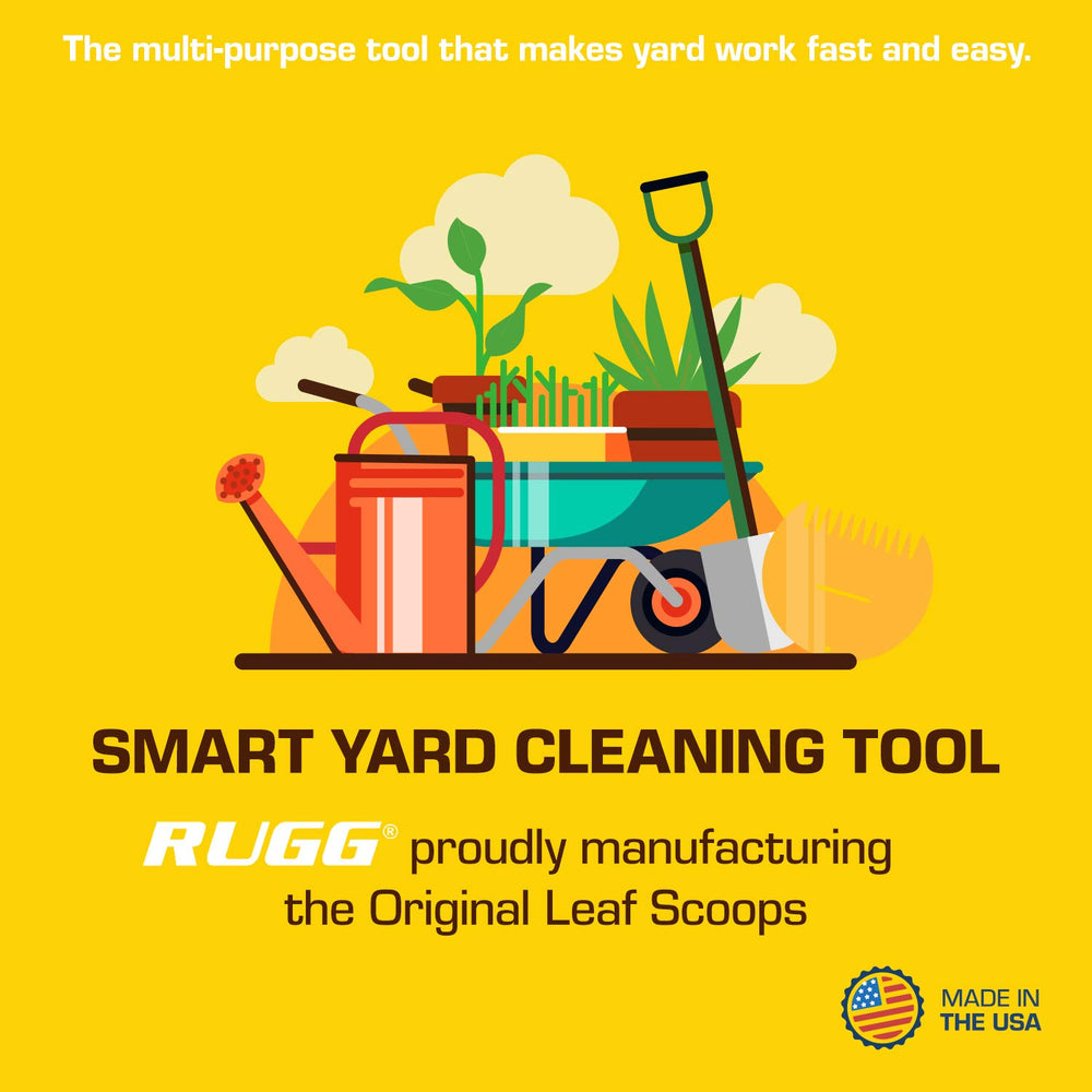 Rugg Leaf Scoops back view highlighting durability