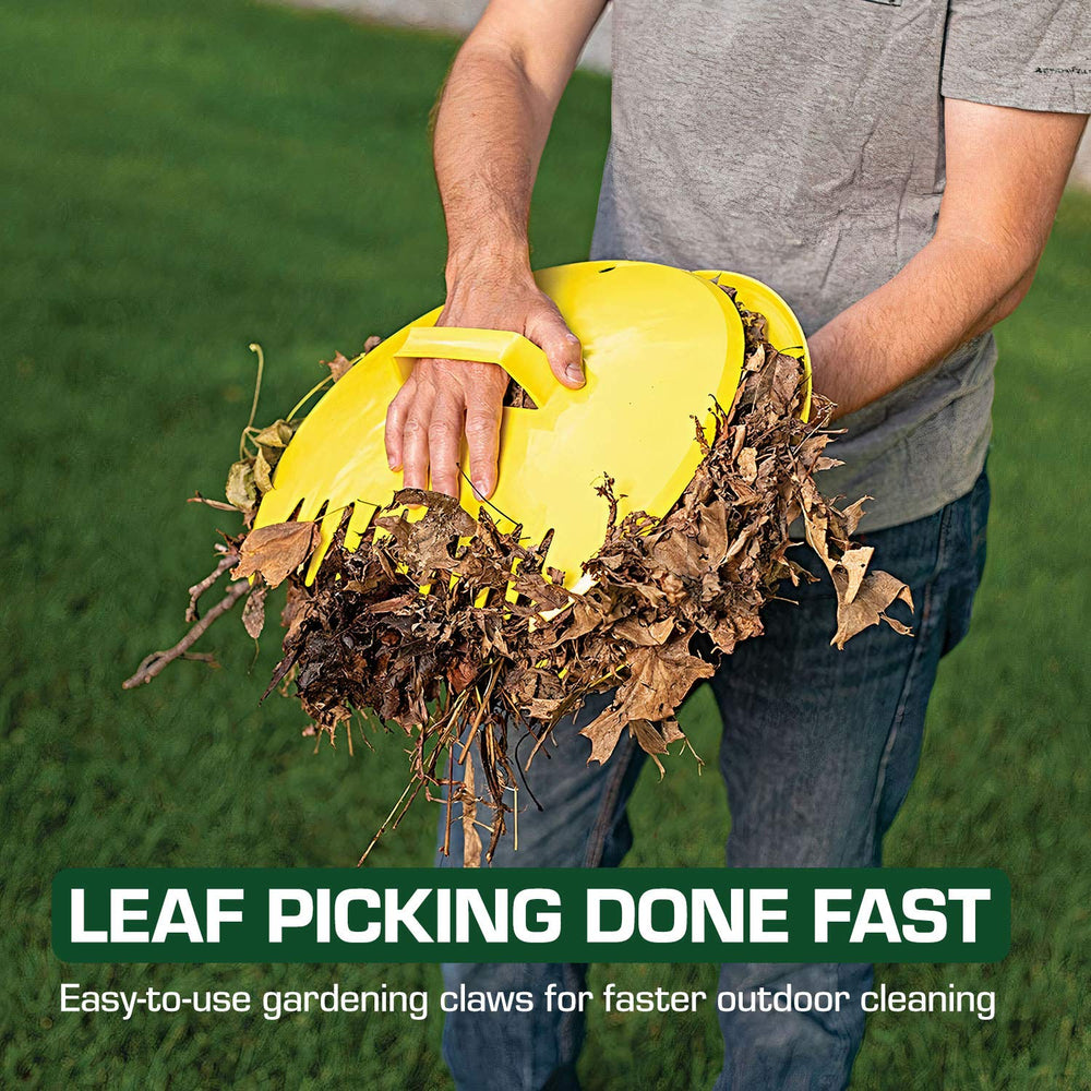 Rugg Leaf Scoops with ergonomic handles for easy grip