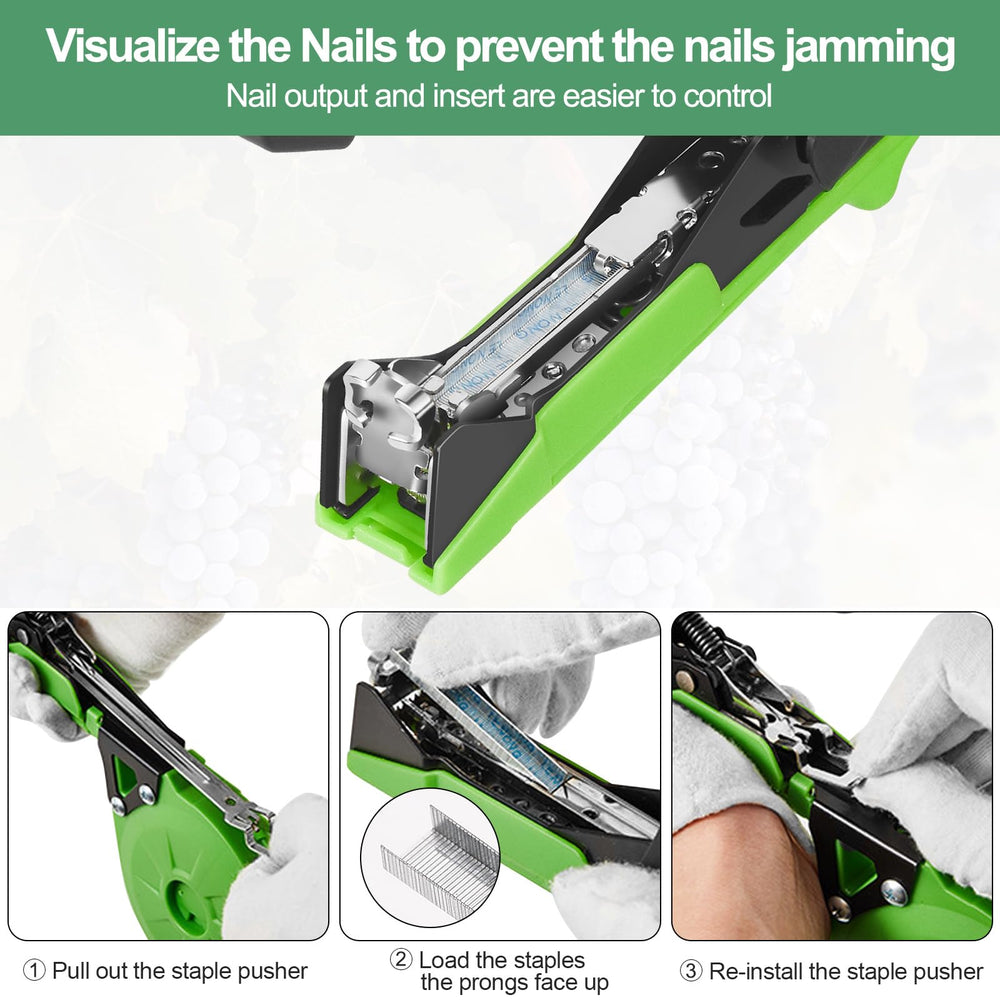 RUKHOOL tying machine in use securing plants