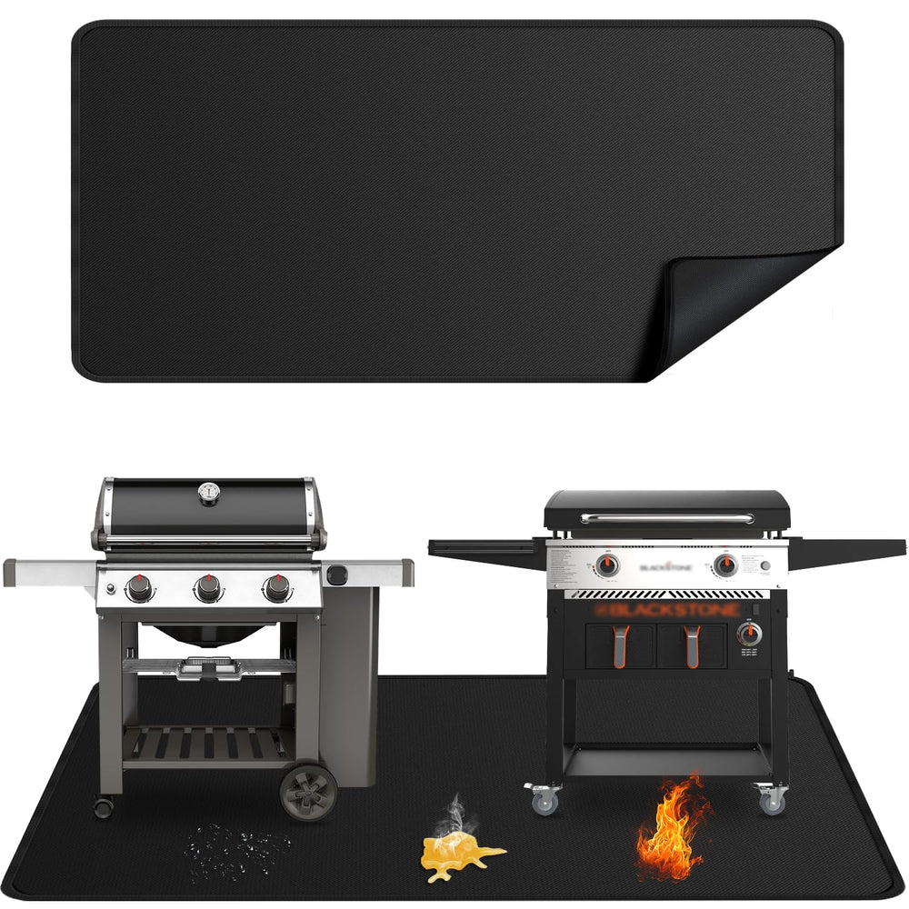 rumlick Extra-Large Under Grill Mat 100x39 inches front view
