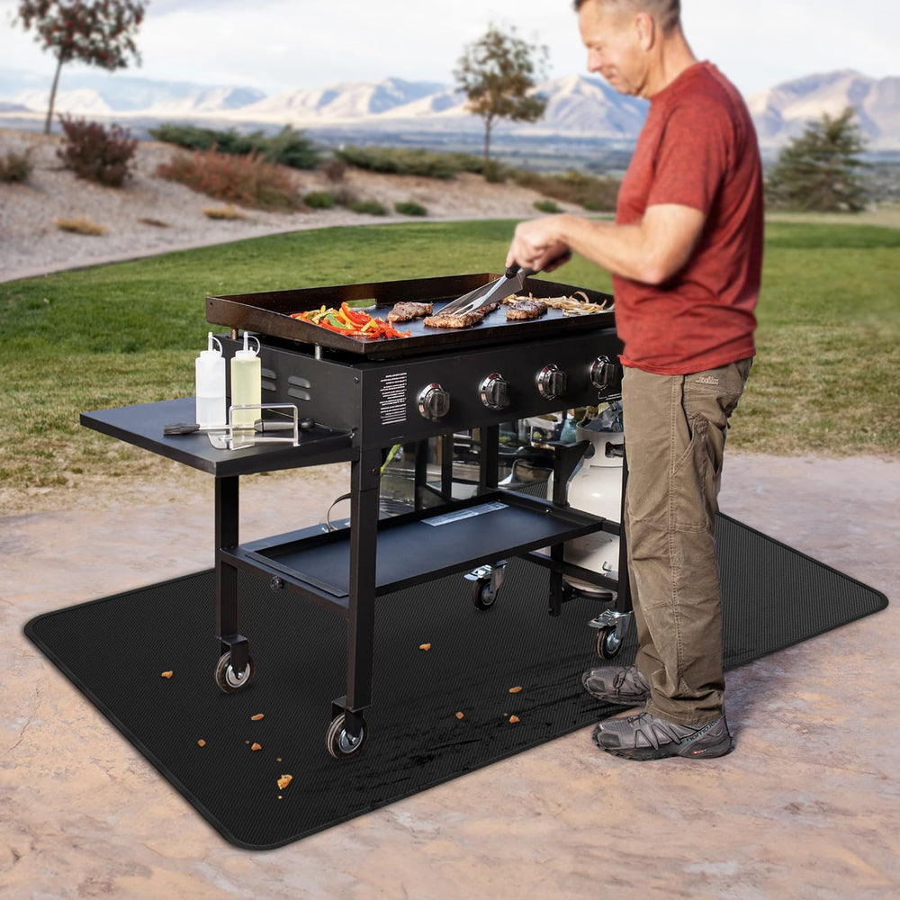 rumlick grill mat displayed in packaging