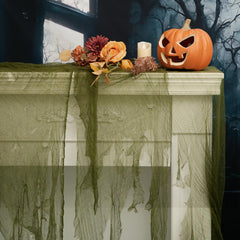 RunNico Halloween decoration with fake spiders and bats