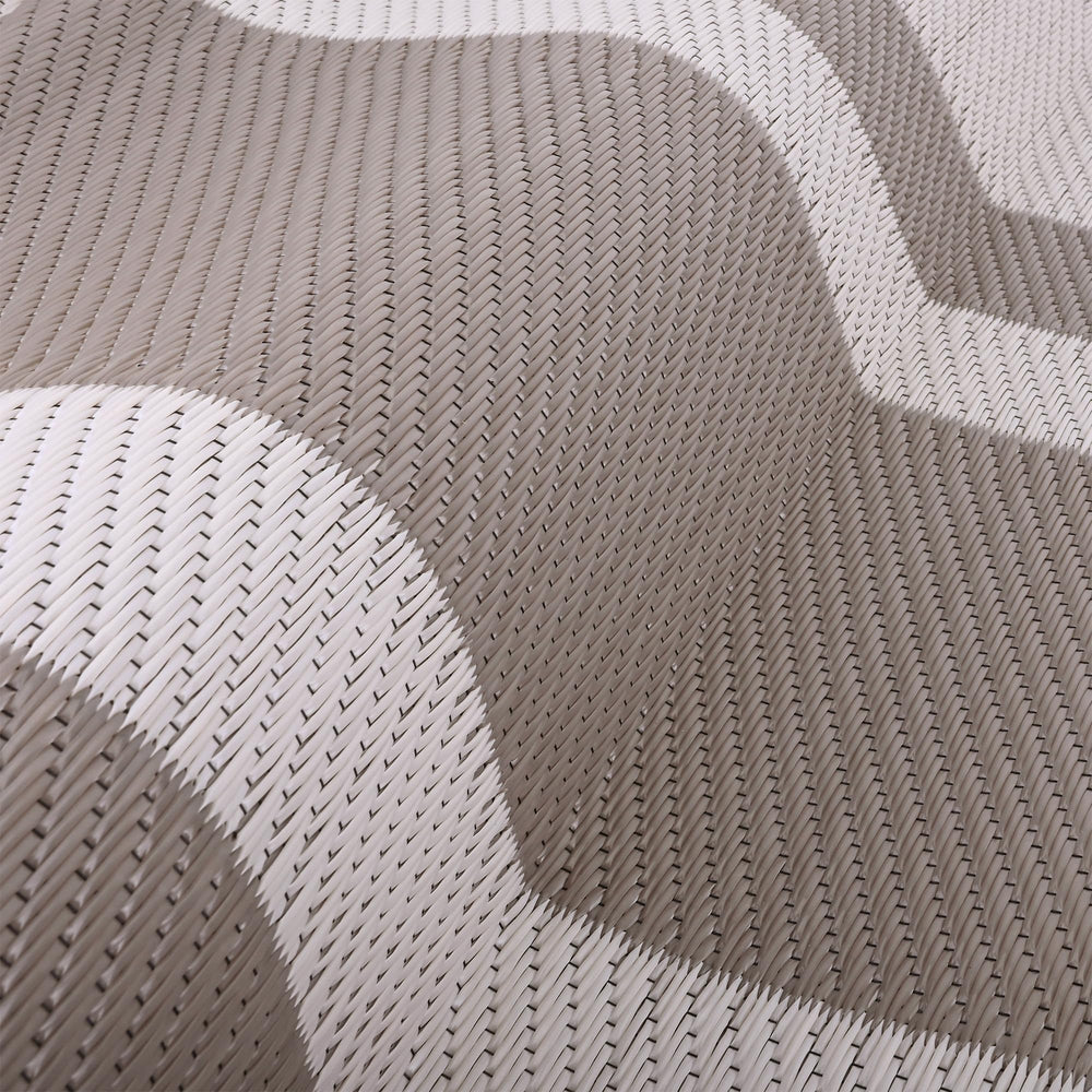 RURALITY Outdoor Rug 9x12 feet laying on grass