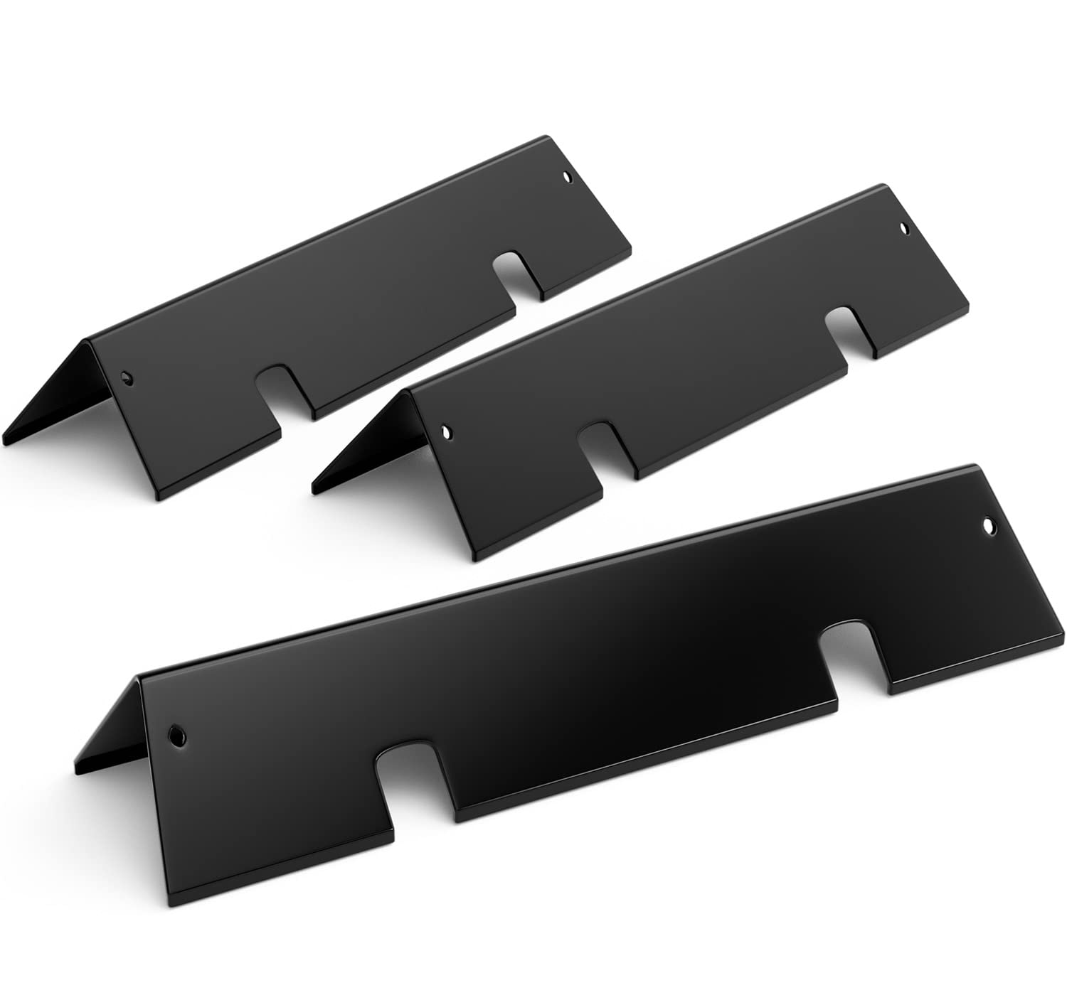 Rushare Flavorizer Bars for Weber Spirit II, 15.3" length, black