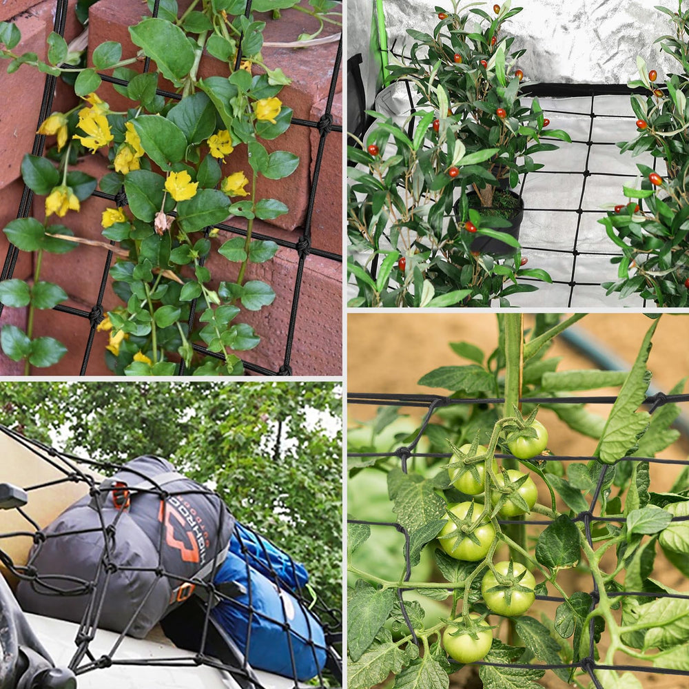 Rustproof S hooks included with VIVOSUN trellis netting