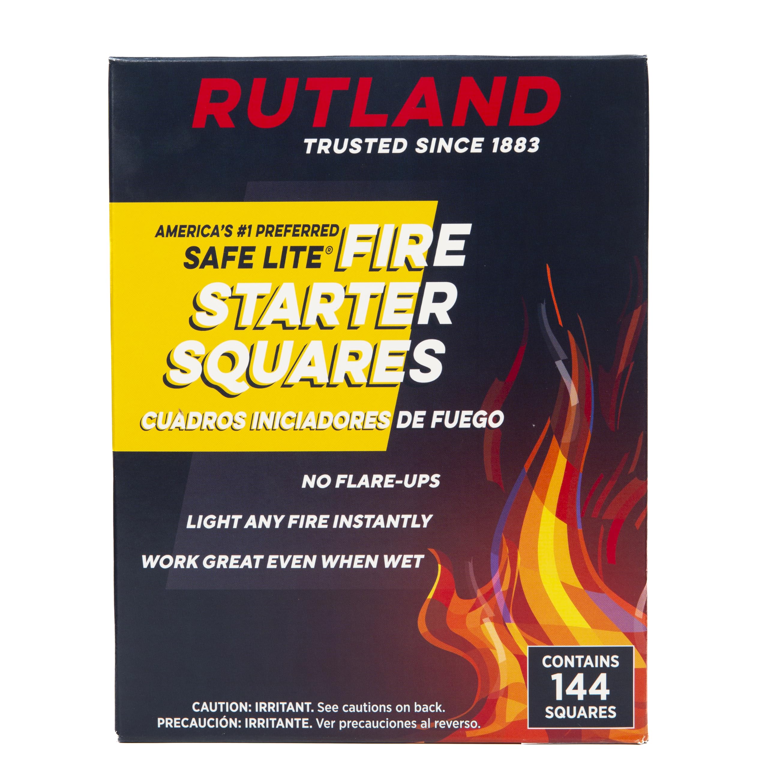 RUTLAND PRODUCTS Fire Starter Cubes natural wood composition