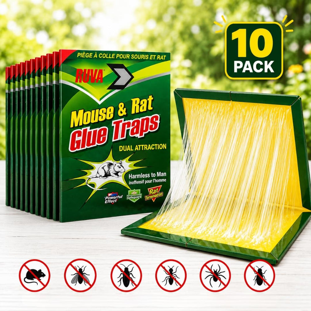 Ruva Mouse Glue Trap folded view for compact storage