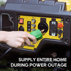 RVGUARD extension cord twist lock plug detail