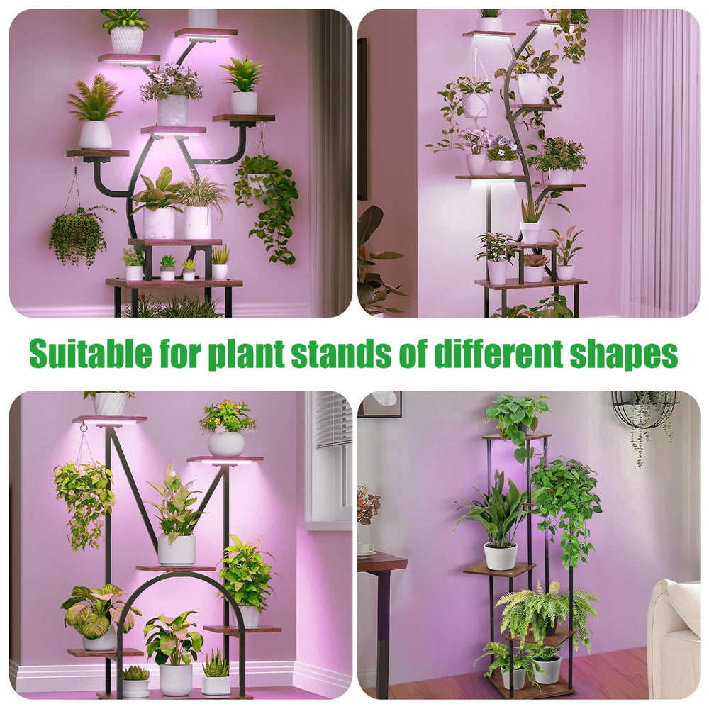 RWNTAO LED Grow Light Strips packaging and contents