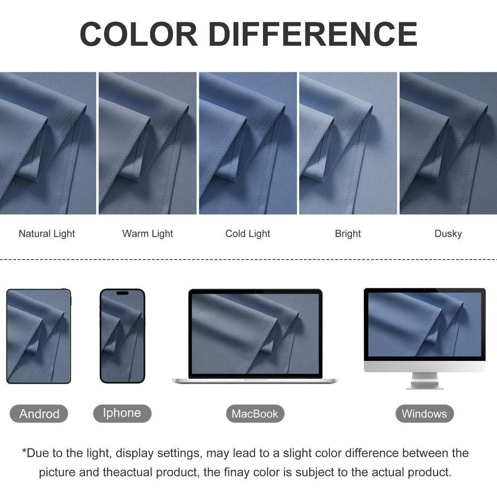 RYB HOME Outdoor Curtain packaging details