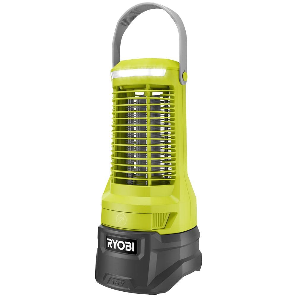 RYOBI 18-Volt Cordless Bug Zapper front view, green color