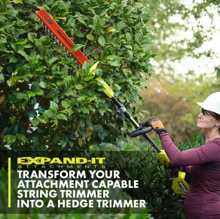 RYOBI Hedge Trimmer Attachment dimensions and specifications