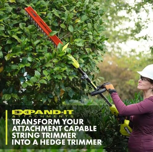 RYOBI Hedge Trimmer Attachment in RYOBI Green colour