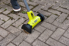 RYOBI RAC814 wire brush side view