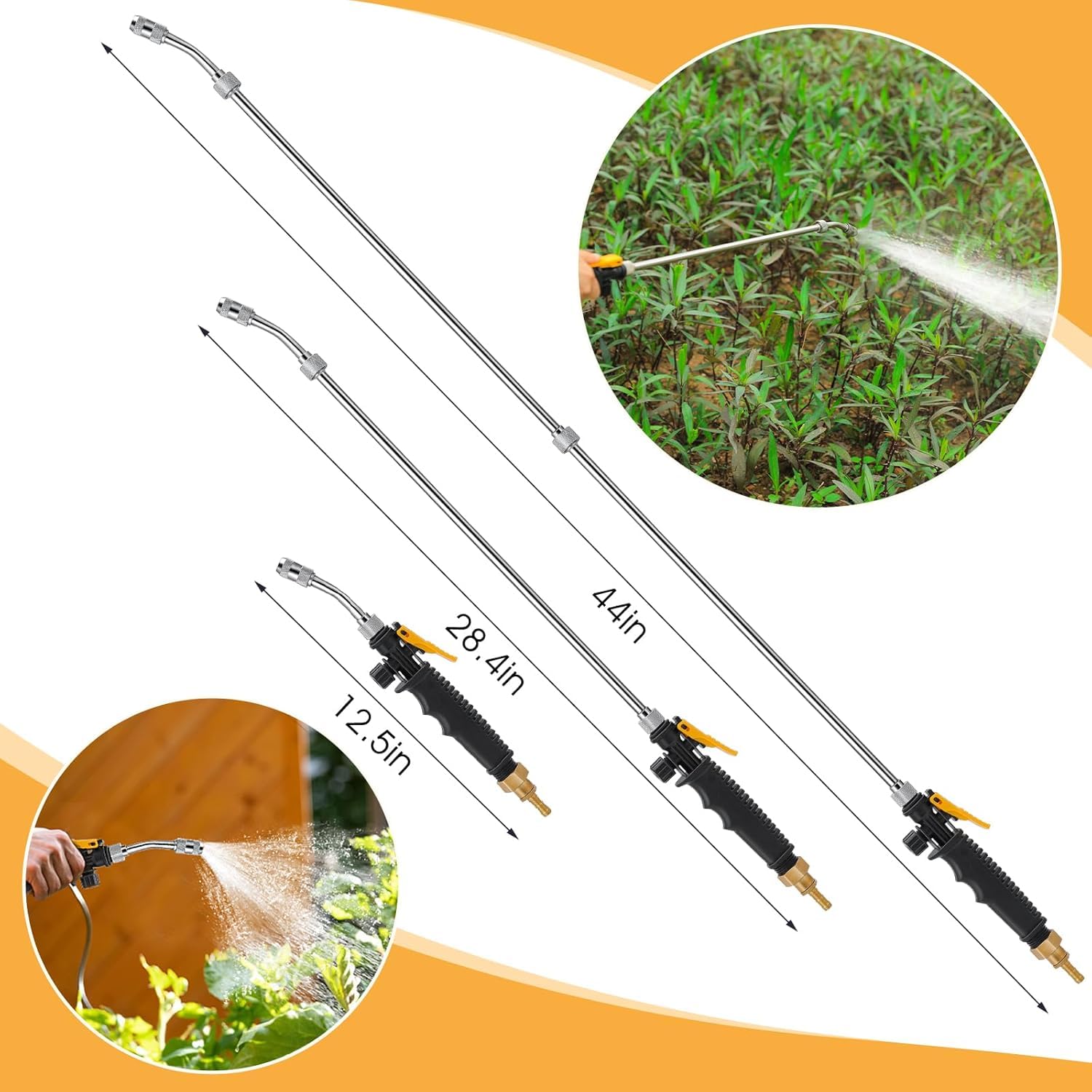 Ryscam sprayer wand in garden setting