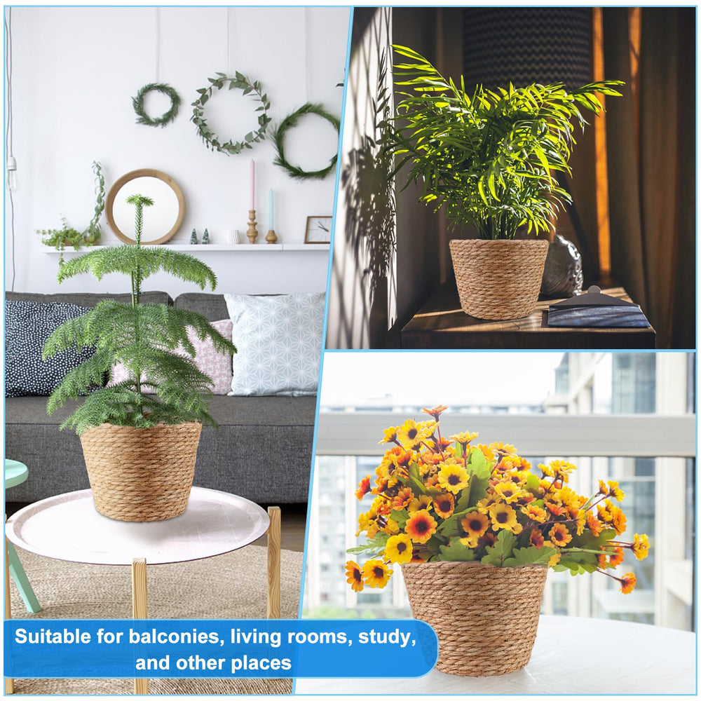 RZJSLSHANHAI planter basket with laundry and storage items