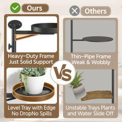 S-shaped hooks included with LASZOLA plant hanger