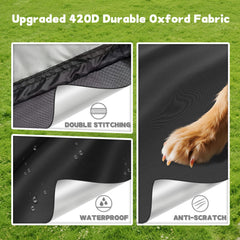 Safana dog pool cover in storage bag
