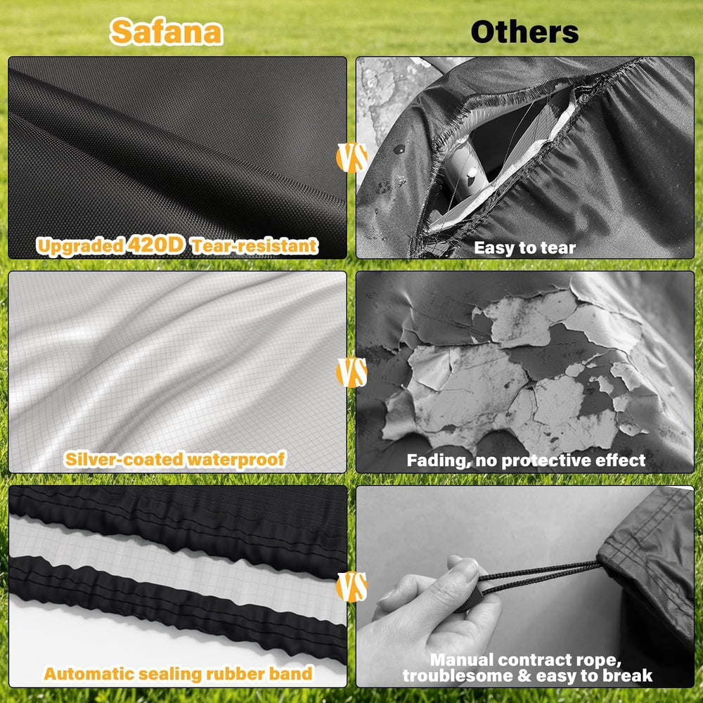 Safana pool cover silver coating for UV protection