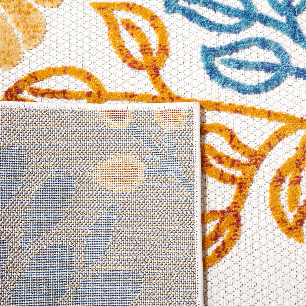 SAFAVIEH Cabana rug showing water resistance feature