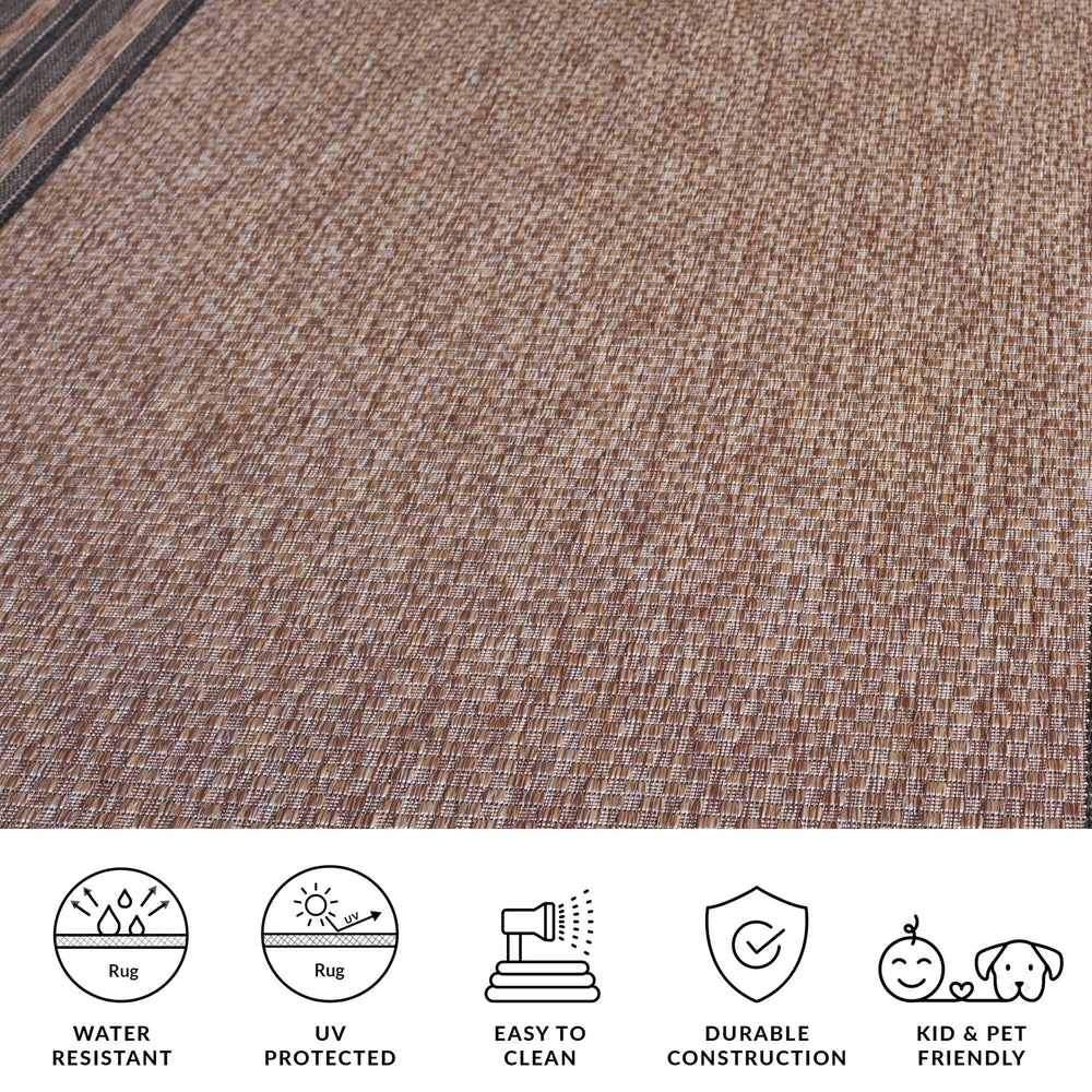 SAFAVIEH rug dimensions displayed with measuring tape