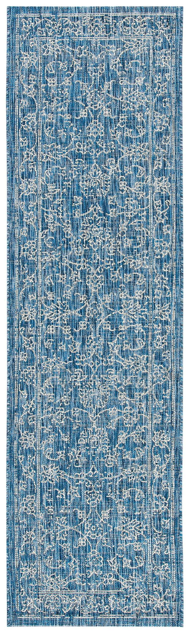 SAFAVIEH Washable Outdoor Rug detailed view of fabric texture